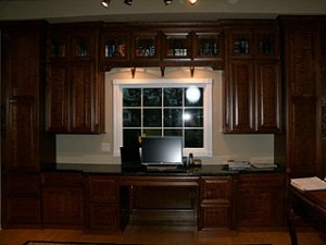 amish computer desk and cabinets